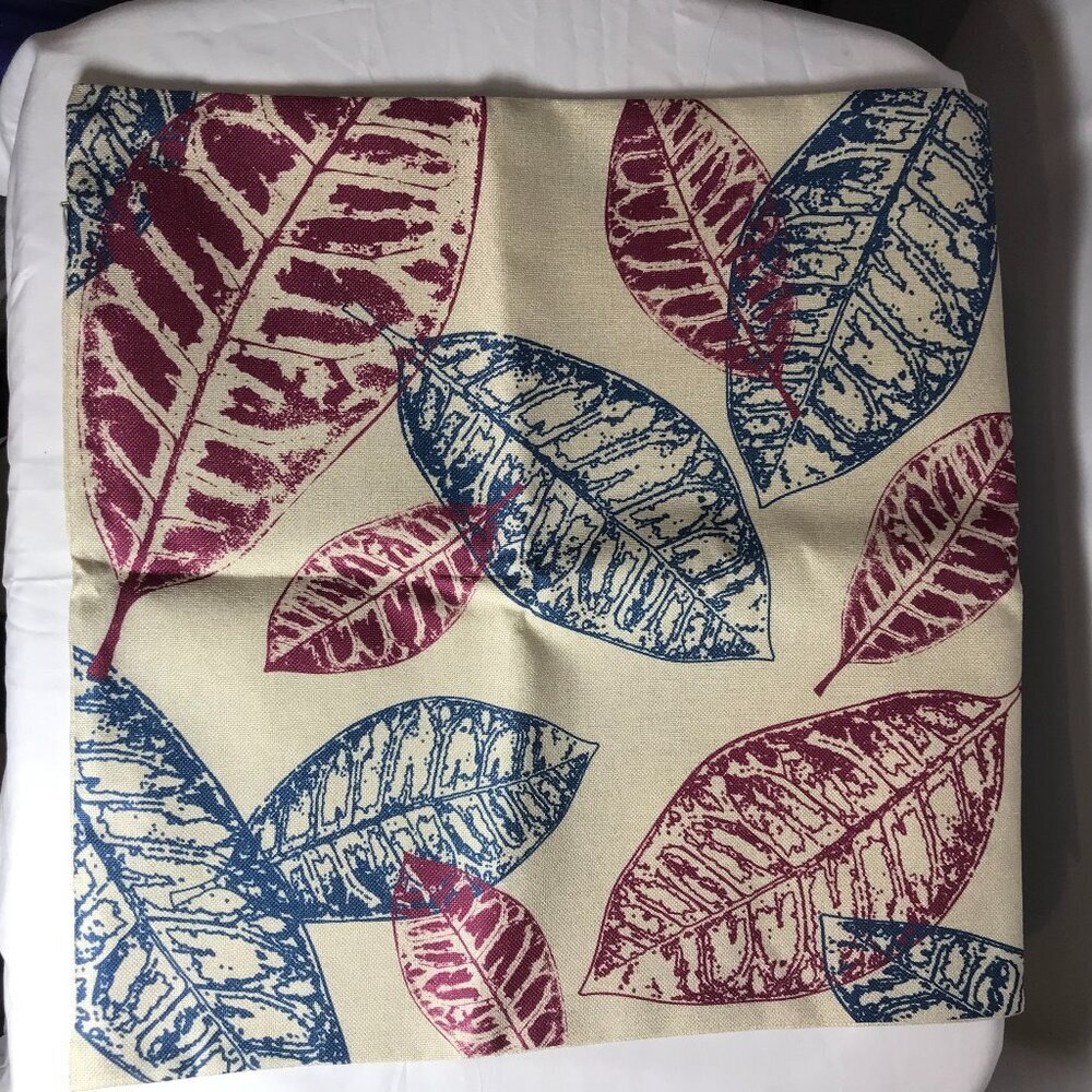 NWOT Pillow Cover for 16"x16" pillow. Decoration, Couch, burlap, design,